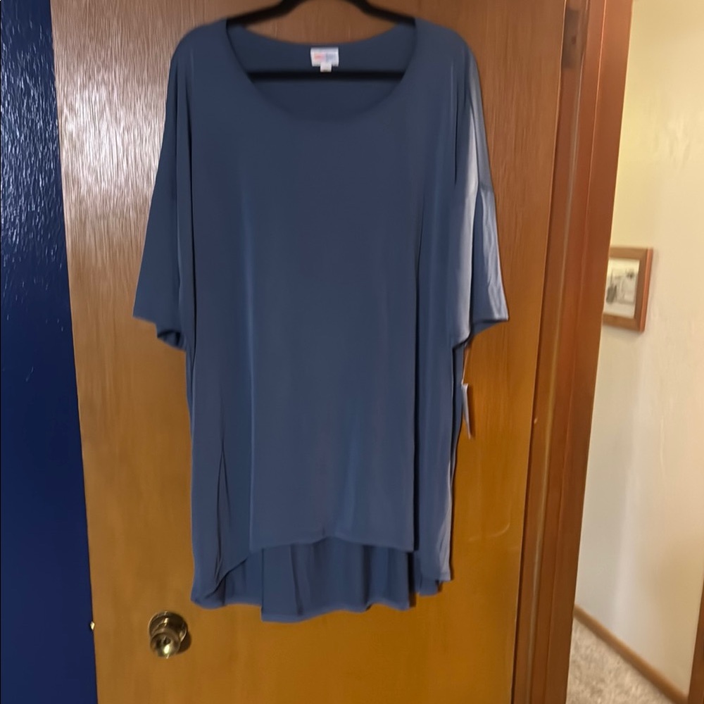 LuLaRoe Women's Tunic in Slate Blue